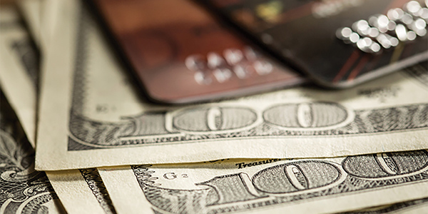 cash and credit cards