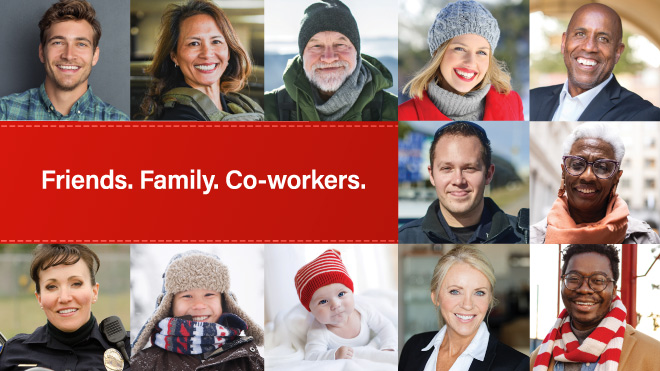 Friends, Family, Co-workers